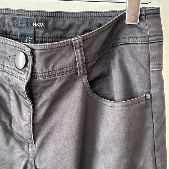 H&M Dark Gray Flare Leg Pants - Picture 6 of 16
